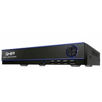 Ghia DVR de 8 Canales GDV-006 para 1 Disco Duro, max. 6TB, 1x HDMI, 1x VGA