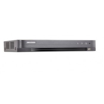 Hikvision DVR de 4 Canales DS-7204HUHI-K1 para 1 Disco Duro, max. 8TB, 1x RJ-45, 2x USB 2.0