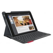 Logitech Funda Type+ con Teclado para iPad Air 2, Negro