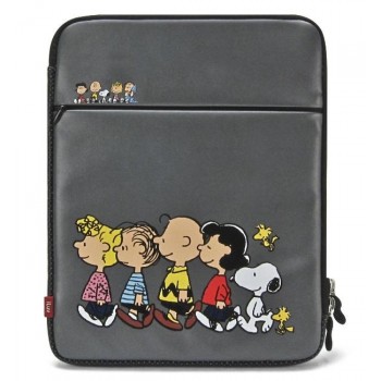 iLuv Funda Peanuts para iPad/iPad 2/iPad 3, Gris