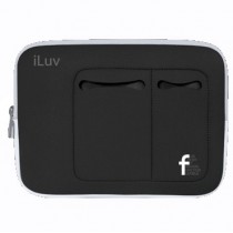 iLuv Funda de Neopreno para iPad 9.7'', Negro