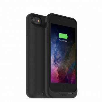 Mophie Funda Cargador Juice Pack Air para iPhone 7, 2420mAh, Negro