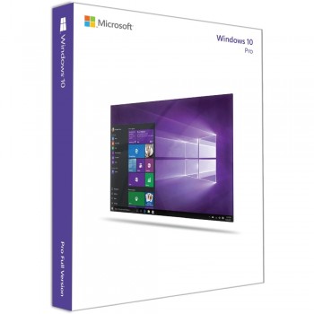 Microsoft Windows 10 Pro Inglés, 64-bit, DVD, 1 Usuario, OEM