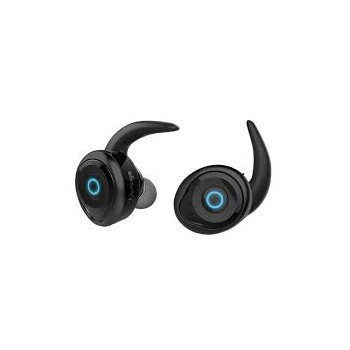 Vorago Audífonos Intrauriculares con Micrófono ESB-500, Inalámbrico, Bluetooth, Negro