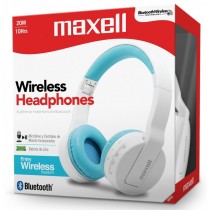 Maxell Audífonos MXH-BT800, Bluetooth, Inalámbrico, Azul