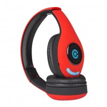 One Audífonos con Micrófono Silky EHP-311, Bluetooth, Inalámbrico, Rojo