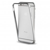 Muvit Bumper Aluminum para iPhone 7, Plata