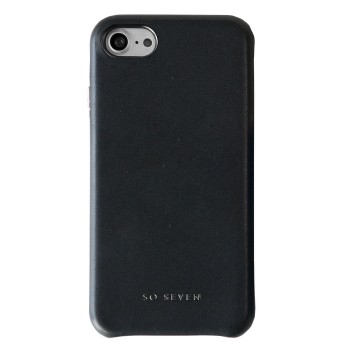 Muvit Funda So Seven SVNCSCOLOR2IP7 para Iphone 8, Negro