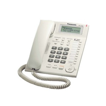 Panasonic Teléfono Unilínea Análogo KX-T77, Blanco