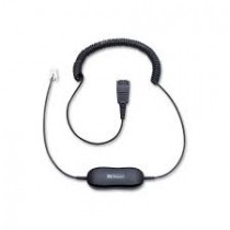 Jabra Cable GN1216 Avaya, QD Macho - RJ-9 Macho, 80cm, Negro