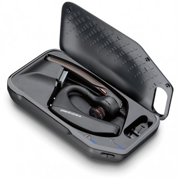 Plantronics Manos Libres Voyager 5200 UC, Inalámbrico, Bluetooth, Negro