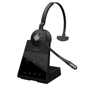 Jabra Monoaural Engage 65, Inalámbrico, DECT, USB, Negro