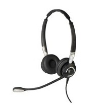 Jabra Audífonos Biz 2400 II Duo CC MS, Alámbrico USB, Negro/Plata