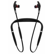 Jabra Audífonos Intrauriculares con Micrófono Evolve 75e MS, Inalámbrico, Bluetooth, Negro