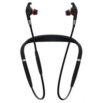 Jabra Audífonos Intrauriculares con Micrófono Evolve 75e MS, Inalámbrico, Bluetooth, Negro