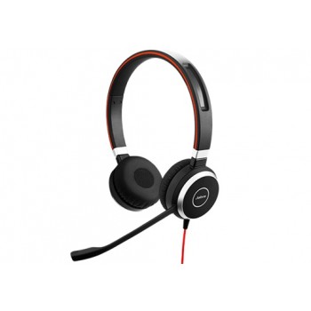 Jabra Audífonos con Micrófono Evolve 40 MS Stereo, Alámbrico, 3.5mm, USB, Negro