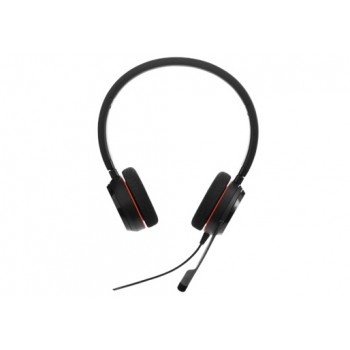 Jabra Audífonos con Micrófono Evolve 20 UC Stereo, Alámbrico, USB, Negro