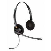 Plantronics Audífono Binaural EncorePro 520 con Noise-Canceling, Alámbrico, Negro