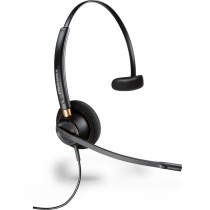 Plantronics Audífono Monoaural EncorePro 510 con Noise-Canceling, Alámbrico, Negro