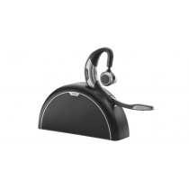 Jabra Motion UC con Kit de Viaje y Recarga MS, Alcance Inalámbrico 100 Metros, Bluetooth, Negro/Plata