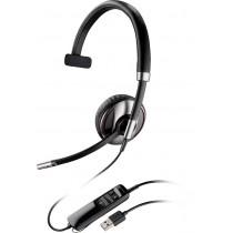 Plantronics Audifonos con Microfono Monoaural Blackwire C710-M, Alambrico, USB, Negro