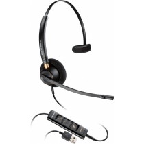 Plantronics Audífonos EncorePro HW515, Alámbrico, USB, Negro