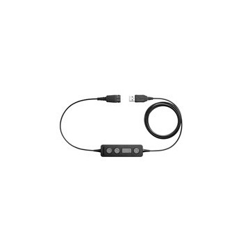 Jabra Adaptador LINK 260, USB Macho - QD, Negro