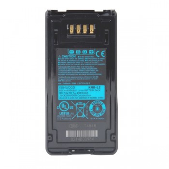 Kenwood Batería Inteligente para Radio KNB-L1M, Li-Ion, 2600mAh, 7.2V, para Kenwood