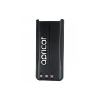 Apricot Batería para Radio A200K04, Li-Ion, 2000mAh, Negro