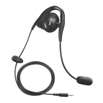 ICOM Auricular con Micrófono para Radio HS-94, Negro, para ICOM