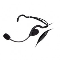 txPRO Auricular con Micrófono para Radio TX-760-M09, M09, Negro, para Motorola