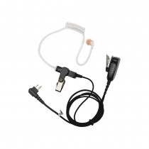 Pryme Micrófono con Solapa para Radio SPM-1303BF, Negro, para Hytera/Motorola