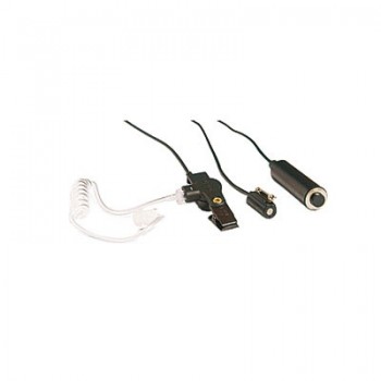 Otto Auricular con Micrófono para Radio de 3 Cables V1-10357, Negro, para Kenwood