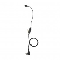 Otto Auricular con Micrófono Bidireccional para Radio E1-1W2CS131, Negro, para ICOM