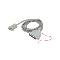 Kenwood Cable DB9F Macho - DB25M Hembra, Gris