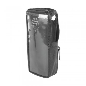 Syscom Funda Reforzada de Piel FSM-NX5000, Negro, para Kenwood