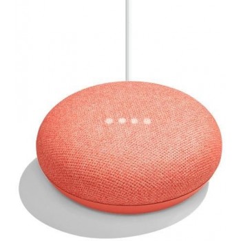 Google Home Mini Asistente de Voz, Inalámbrico, WiFi, Bluetooth, Coral