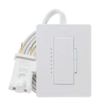 Lutron Adaptador de Atenuador Inteligente RRD-3LD-SW, Blanco