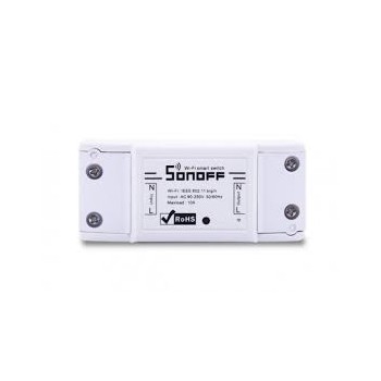 Sonoff Atenuador de Luz Inteligente Basic, WiFi, Blanco