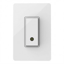 Belkin Interruptor de Luz Inteligente WeMo Light F7C030FC, WiFi, Blanco, para IOS/Android