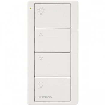 Lutron Control Remoto PICO 4 Botones, RF Inalámbrico, Blanco