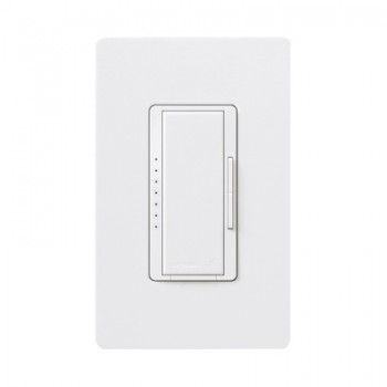 Lutron Atenuador de Luz Inteligente RRD-6NA-WH, Requiere Cable Neutro, Blanco