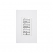 Lutron Interruptor de Luz Inteligente RRD-HN6BRL-WH 8 Escenas, Blanco