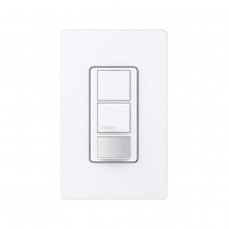 Lutron Interruptor de Luz Inteligente con Sensor de Ocupación MS-OPS6-DDV-WH, 120V, Blanco