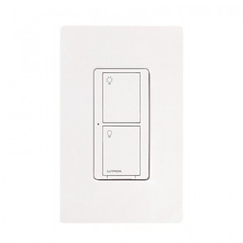 Lutron Interruptor de Luz Inteligente PD-5WSD-VWH, Blanco