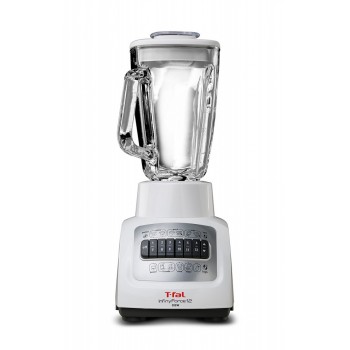 T-Fal Licuadora LN8021MX, 1.25 Litros, 550W, Blanco